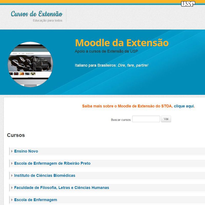 Cursos Extensão da USP 